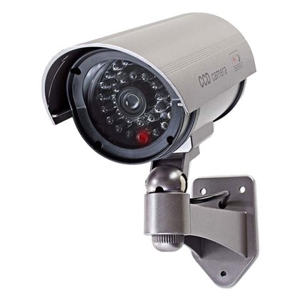 NEDIS DUMCB40GY, Ομοίωμα κάμερας Security για εξωτερικό χώρο, με IR LED.